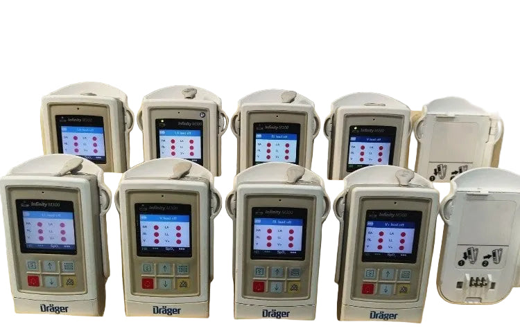 Dräger Infinity M300 Patient Telemetry Recorder – SpO2 & ECG Monitor