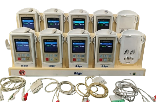 Dräger Infinity M300 Patient Telemetry Recorder – SpO2 & ECG Monitor